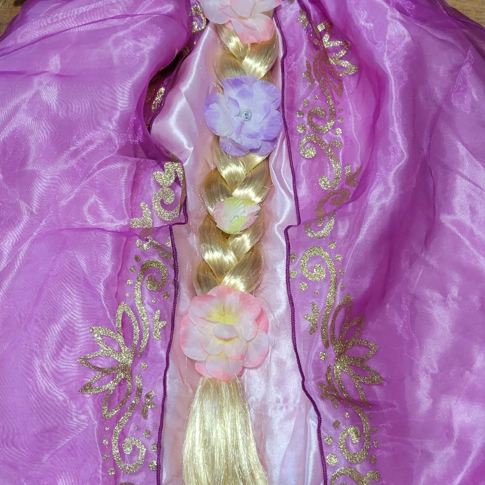 Rapunzel Princess Purple and Gold Kids Princess Costume